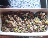 Foto del paso 3 de la receta: Pastel de carne y calabacín