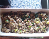 Foto del paso 3 de la receta: Pastel de carne y calabacín