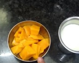 மாம்பழ மில்க் ஷேக் ரெசிபி ஸ்டேப் 1 புகைப்படம்