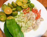 Hình bước làm 1 của món Chân gà sốt thái