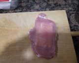 Foto del paso 1 de la receta: Librito de lomo relleno de jamón york y queso