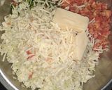 A picture of step 2 of Veg cheese sandwich.