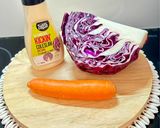 बैंगनी पत्ता गोभी कोलस्लॉ (Purple Cabbage Coleslaw) रेसिपी चरण 1 फोटो