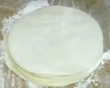 A picture of step 7 of Roll and samosa sheets or patti.