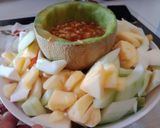 Foto langkah ke 4 dari resep Rujak buah nampan.