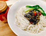 皮蛋辣醬拌麵的食譜步驟4照片