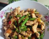 Foto langkah ke 4 dari resep Tumis ayam buncis.