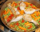 Foto del paso 4 de la receta: Pollo arvejado