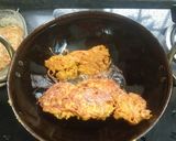A picture of step 3 of Carrot Pakoda Manchurian.