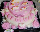 Foto langkah ke 4 dari resep Puding Ultah.