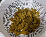 Foto del paso 4 de la receta: Judías verdes con jamón y ajo