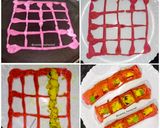 A picture of step 6 of Beetroot Dosa Platter.