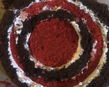 A picture of step 6 of Checkerboard cake.