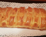 Foto del paso 5 de la receta: Trenza de hojaldre de jamón y queso