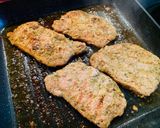 Sült sertéstarja/karaj kapros-tejfölös szósszal recept fázis 1 fotója