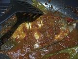 Gurami bakar pedas manis teflon