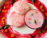 A picture of step 5 of Gulab Ras malai.