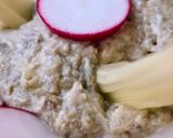 Foto del paso 7 de la receta: Untable de berenjena 🍆 para dipear con palitos de apio y rueditas de rabanitos