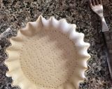 Foto del paso 3 de la receta: Tarta de ricota - jamón cocido - queso individual 🥧