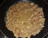 A picture of step 5 of Yam pizza.