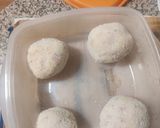 Foto del paso 3 de la receta: Bolas de patata de jamón y queso