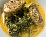 Foto langkah ke 7 dari resep Gulai Tongkol - Daun Singkong.