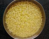 A picture of step 1 of Moong dal Pizza.