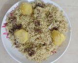 A picture of step 10 of Swahili pilau.