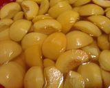 Hình bước làm 2 của món Đào ngâm