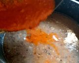 A picture of step 5 of Dal Makhani.