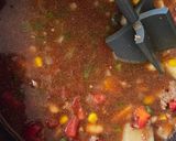 A picture of step 3 of Cowboy Soup.