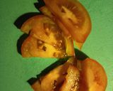 Foto del paso 1 de la receta: Ensalada de melocotón en almíbar y salmón ahumado