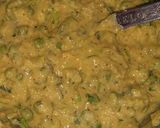 A picture of step 2 of Chilla Satrangi.