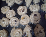 Foto del paso 6 de la receta: Pancitos de harina integral con sésamo, lino con nueces y pasas🐞💜🌷🐞💜🌷🐞💜🌷