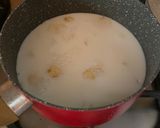 A picture of step 3 of Bagna cauda.