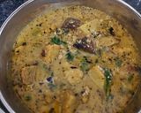 A picture of step 7 of Ratalu ki Sabji in different style.