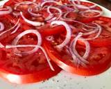 Super Simple Greek-Inspired Layered Tomato Salad