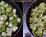 பீரக்காயா பச்சடி (ரிட்ஜ் கோர்ட் சட்னி) ரெசிபி ஸ்டேப் 4 புகைப்படம்