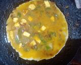 A picture of step 5 of Paneer Masala Omelette.