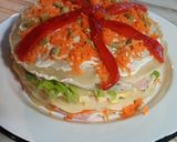 Foto del paso 6 de la receta: Torre de panqueques salada