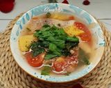 Hình bước làm 2 của món Canh cá diêu hồng nấu ngót