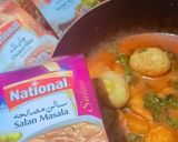 A picture of step 11 of Anday Aloo ka salan.