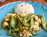 Foto del paso 3 de la receta: Porotos verdes salteados con pollo