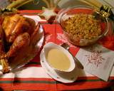 Karácsonyi pulyka barna mártással, sült töltelékkel recept lépés 11 foto