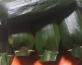 Foto langkah ke 6 dari resep Nasi bakar ikan tongkol basah bayam kemangi🐟🥦🥒🌶.