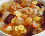 Foto langkah ke 4 dari resep PEACH GUM DESSERT minuman sehat kekinian.