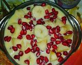A picture of step 6 of Fruit custard.