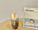 รูปขั้นตอนการทำที่ 7 ของ โกโก้คาราเมลมิ้นท์ 🍨 Home Cafe