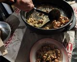 Foto del paso 10 de la receta: Pavo asado con pimientos y un toque de miel