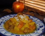 A picture of step 20 of Apple-apricot lamb stew.
